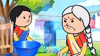 Ep6😃சின்ன மாமியார்😂@Cartoontamilvideo  #familystory