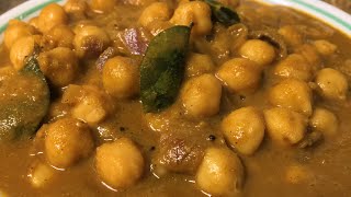 chickpea curry | சுண்டல் குழம்பு | channa gravy recipe