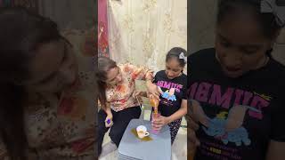 dekho Amira Ne kaise cold drink pi🍷￼#funny #comedy #kids #ashortaday #malhotrafamilychannel