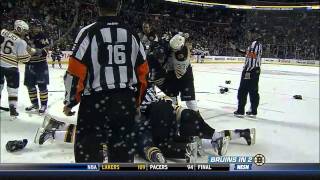 Boston Bruins VS Buffalo Sabres-Scrum-12-15-10