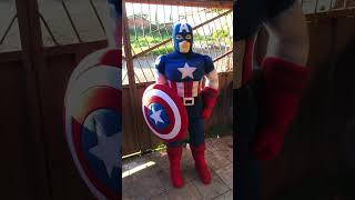 Fiz hoje e amanhã tem mais #youtubeshorts #shortsviralvideo #capitãoamerica #marvel