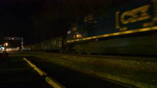 CSX F785 with SD50 leader clear woodruff SC 25 cars for Spartanburg SC