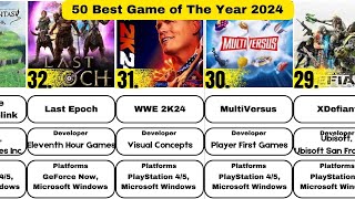 50 Best Game of The Year 2024