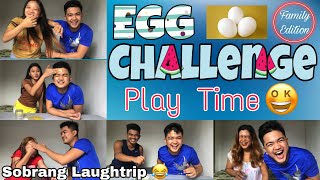 EGG SMASH CHALLENGE | Bryl Caballero || Ft. Family