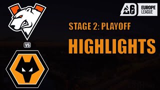 [HIGHLIGHTS] Virtus pro vs Wolves Esports | Europe League 2024 Stage 2 | Playoff