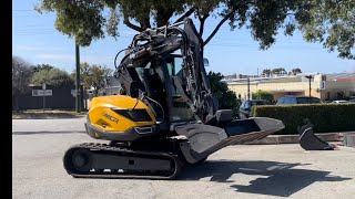 Slew in Skid Mode - Mecalac Australia MCR How to Video