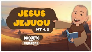 frei Gilson- Jesus jejuou |Arte Piedosa