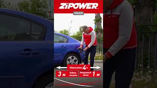 Портативный автомобильный компрессор ZiPOWER PM6525 #shorts #zipower #автотовары #компрессор