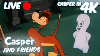 Learning to be Confident | Livestream 🔴  | Casper And Friends In 4K | Cartoons for Kids