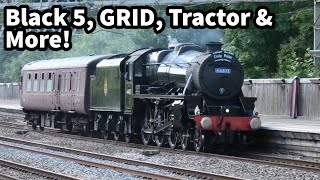 BLACK 5 with Memorial Headboard, 66313, Grid, Tractor & More! Lichfield & Tamworth 24/05/24