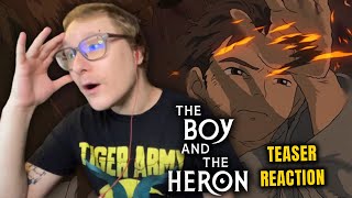 The Boy and the Heron - Official Teaser REACTION