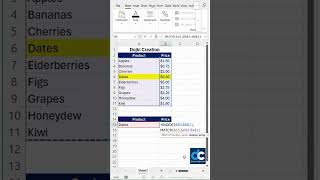 Excel Formula Hacks: How to Use INDEX + MATCH for Accurate Lookups #shorts #shortsfeed #excelshorts