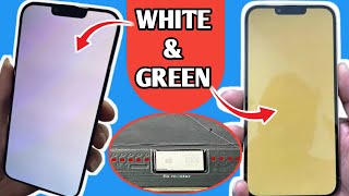 Iphone 13 pro max white display solution || iphone green display rainbow display solution