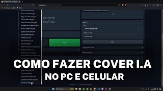 COMO FAZER COVER I.A (MÉTODO MAIS FÁCIL E RÁPIDO)