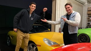 Picking Up My New Porsche ft. JR Garage!!!