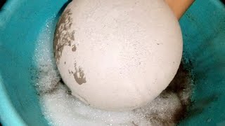 super soft reused pure cement crumbling in water #satisfyingvideos