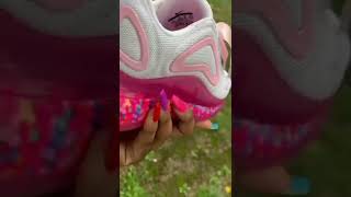 How to customize nike air max 720 joyride airbeads?? #shorts #sneakers #shortvideo