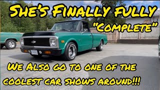 The ‘71 C10 is now a “complete” truck!!!