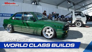 SEMA 2023 TOYO TREADPASS - the ULTIMATE cinematic walkthrough | Car Audio & Security