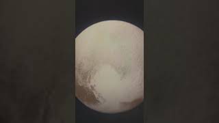 Pluto Tribute. New Horizons spacecraft approaches Pluto. Close-up of Pluto's Heart. #ninthplanet