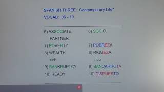 3 CL 06-10*:  socio, pobreza, riqueza, bancarrota, dispuesto...