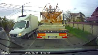 RO | DN17 Unirea to Bistriţa Zona industriala (BN) | Dash Cam 07/05/21 Romania