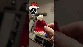 Mercedes Benz Nikolaus Mütze. Мерседес звезда шапочка #youtube