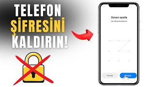 Telefon Şifresi Nasıl Kaldırılır? (Android Kolay Yöntem)