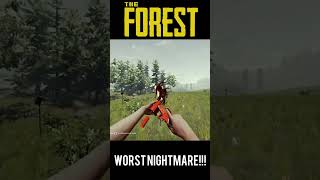 The Forest | Worst Nightmare!!! #shorts