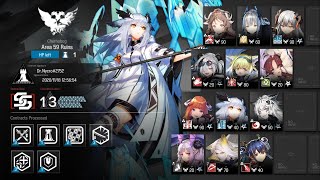 [Arknights] CC#1 Pyrite Daily 8 Area 59 Risk 13 (Max)