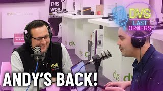 ANDY'S BACK!