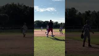 Showing out with a double #baseball #taylorswift #22 #hitting #watch #viral