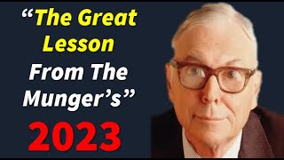 Charlie Munger's Warning & Lesson for Investors in 2023