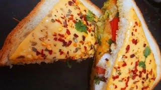 10 Mins Me Tasty, Easy Peasy Sandwich Recipe | Mexican Tacos Style Sandwiches | Tiffin Box Recipes