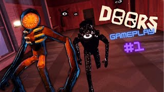 THIS GAME IS INSANE!!!!!!! | Roblox DOORS | Playthrough Part 1