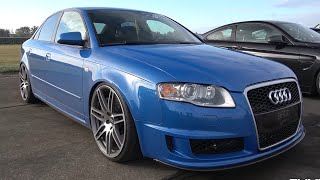 AUDI A4 B7 3.2 QUATTRO VS BMW E90 330I VS MK5 GOLF R32 DSG VS MERCEDES W204 C350 0-200KMH