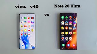 vivo v40 vs Samsung Note 20 Ultra | Speed Test