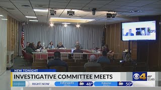 Investigative Committee hears from outside law firm for first time