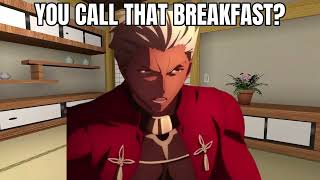 [Reup] Saber cooks breakfast for Shirou