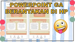 CARA SIMPAN POWERPOINT SUPAYA TIDAK BERANTAKAN DI HP | HOW TO SAVE POWERPOINT - AESTHETIC POWERPOINT