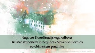 Spletna poslanica predstavnikov koordinacijskega odbora Društva izgnancev Slovenije-Sevnica