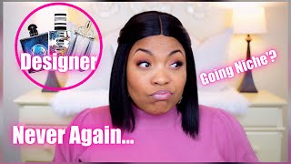 DESIGNER PERFUMES...I'LL NEVER BUY AGAIN! GOING NICHE? CHANNEL UPDATE! | Rhonda Lareese