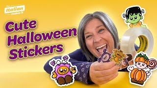 Cute Halloween Stickers! How to make your own