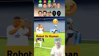 Robot vs Popular Football Players: Robot Goalkeeper Challenge 🦾🥅 #neymar #messi #ronaldo #mbappe