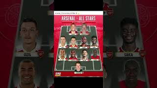 Arsenal All Stars Of The 21 Century #football #arsenal #shorts