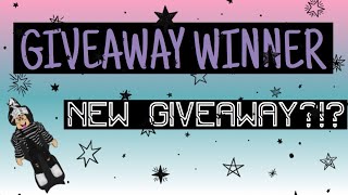 WINNER OF THE GIVEAWAY | + NEW GVEAWAY?!? | Comfybunny