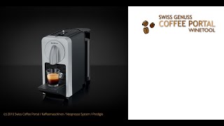 Swiss Coffee Portal - Nespresso Prodigio