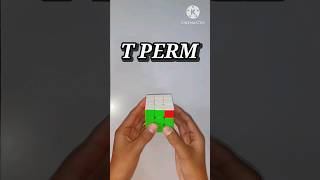 T PERM TUTORIAL #shorts #trending #viral #viralshorts #rubikscubeshorts