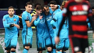 GOALS | BAYER LEVERKUSEN 1 vs 1 BARCELONA | 09/12/2015