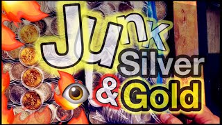 Junk silver gold coins